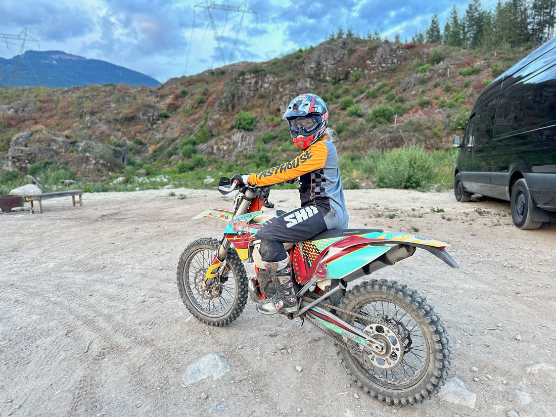 Custom Motorcycle Graphics: My KTM 200 XCW Gets a Pop-Art Makeover